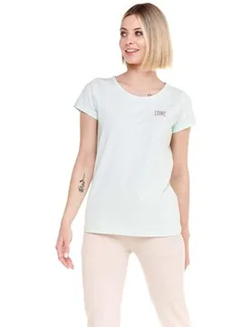 T-Shirts & Poloshirts Woman T-Shirt Short Sleeves Under All Eu Xs Female - Leone 1947 - FashionsVida