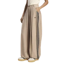 Checks Donna - Pantaloni Beige - Taglia S (34-36) - Twill di Cotone S (34-36)