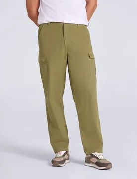 Melbourne Mens Cargo Trousers - Green - Green - Size: W34 - Animal - FashionsVida