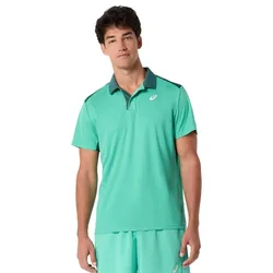 Court Short Sleeve Polo Aurora Green L