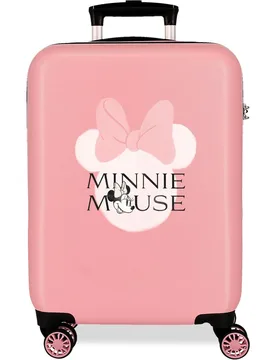 Maleta de cabina minnie heads rígida con capacidad de 35l - Disney - FashionsVida