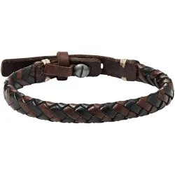 Pulsera trenzada de hombre vintage casual