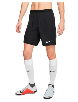 Short Dri Fit Park 3 Knit Black / White L - Nike - FashionsVida