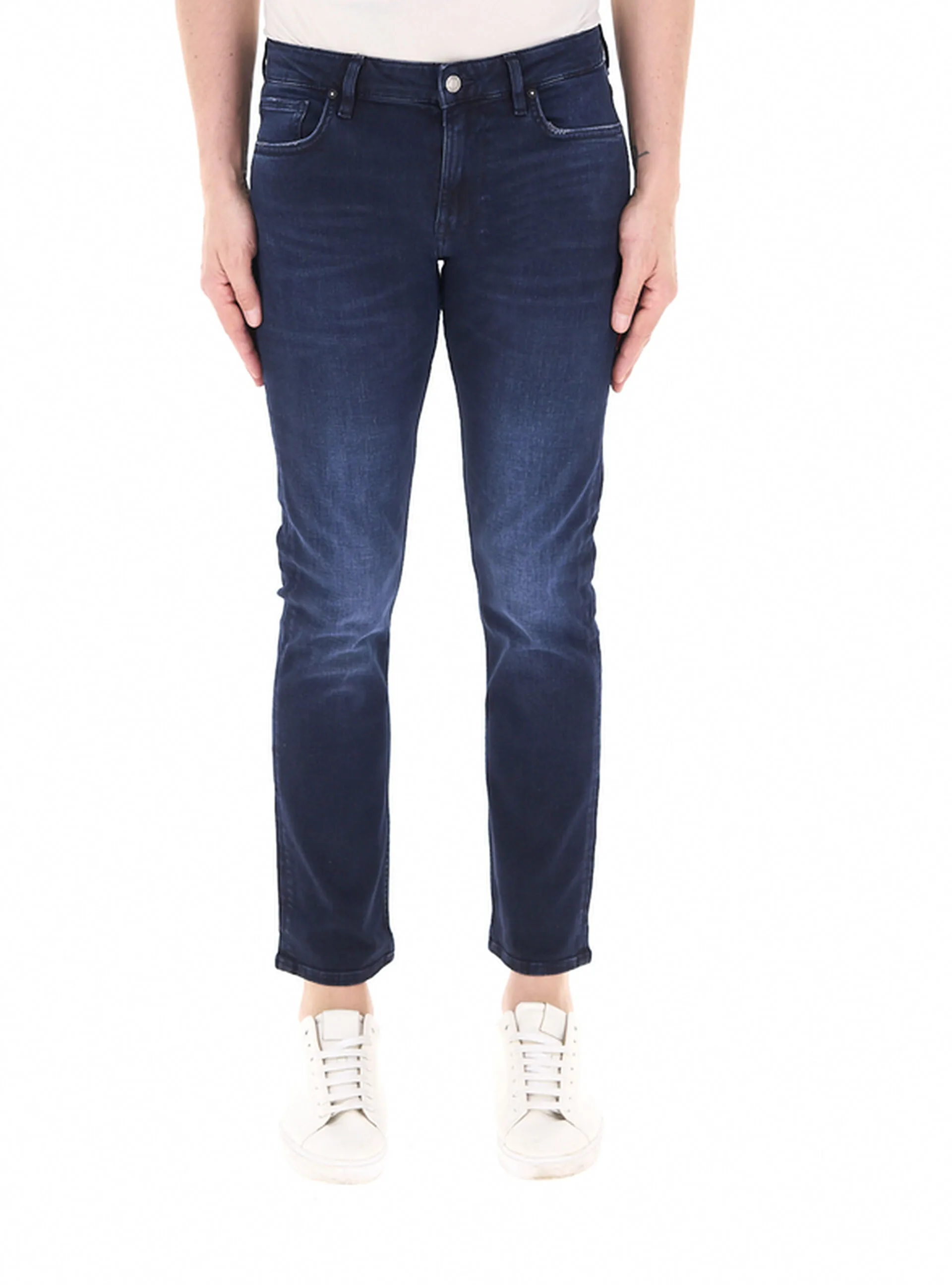 Jeans straight leg BLU SCURO 32 - Guess - FashionsVida