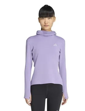 Felpa Con Cappuccio Adi365 Magic Lilac M - Adidas - FashionsVida