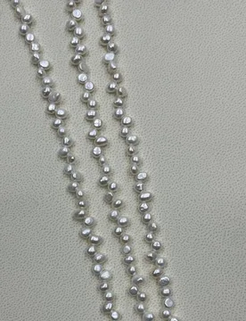 Natural Pearl Necklace 3-4mm Irregular Freshwater White Baroque DIY Semi-Finished Jewelry Accessories for Wholesale - Aliexpress - FashionsVida
