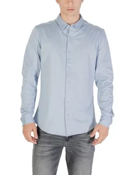 Hemdbluse Onsrobin B/u Ls Stretch Shirt Noos Frml 22031023 Eu Xxl;Eu S;Eu M;Eu Xl Male - ONLY & SONS - FashionsVida