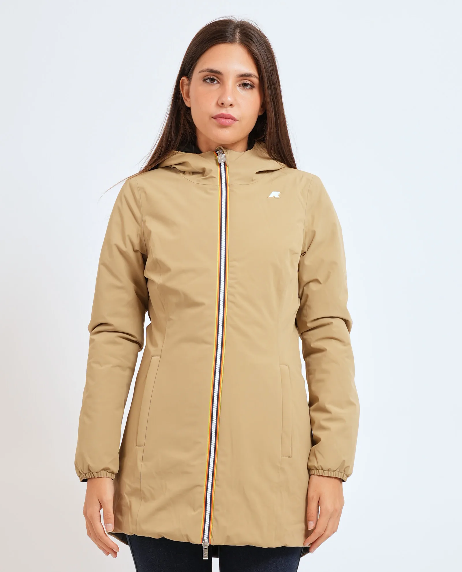K-Way Giacconi Beige/nero - K-way - FashionsVida