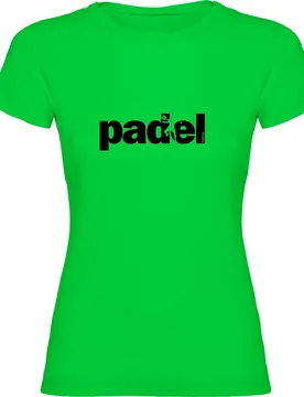 Maglietta A Maniche Corte Word Padel Light Green XL - Kruskis - FashionsVida