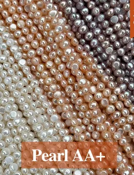 AA+ Natural Freshwater Pearls Bead Two Sides Light Pearl Loose Spacer Beaded for Making DIY Jewerly Necklace Bracelet 5-6mm - Aliexpress - FashionsVida