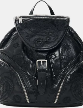 Mochila siroco pequeña efecto piel - Desigual - FashionsVida