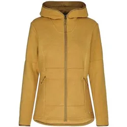Giacca in pile da donna Neayland II Hoodie cammello 42