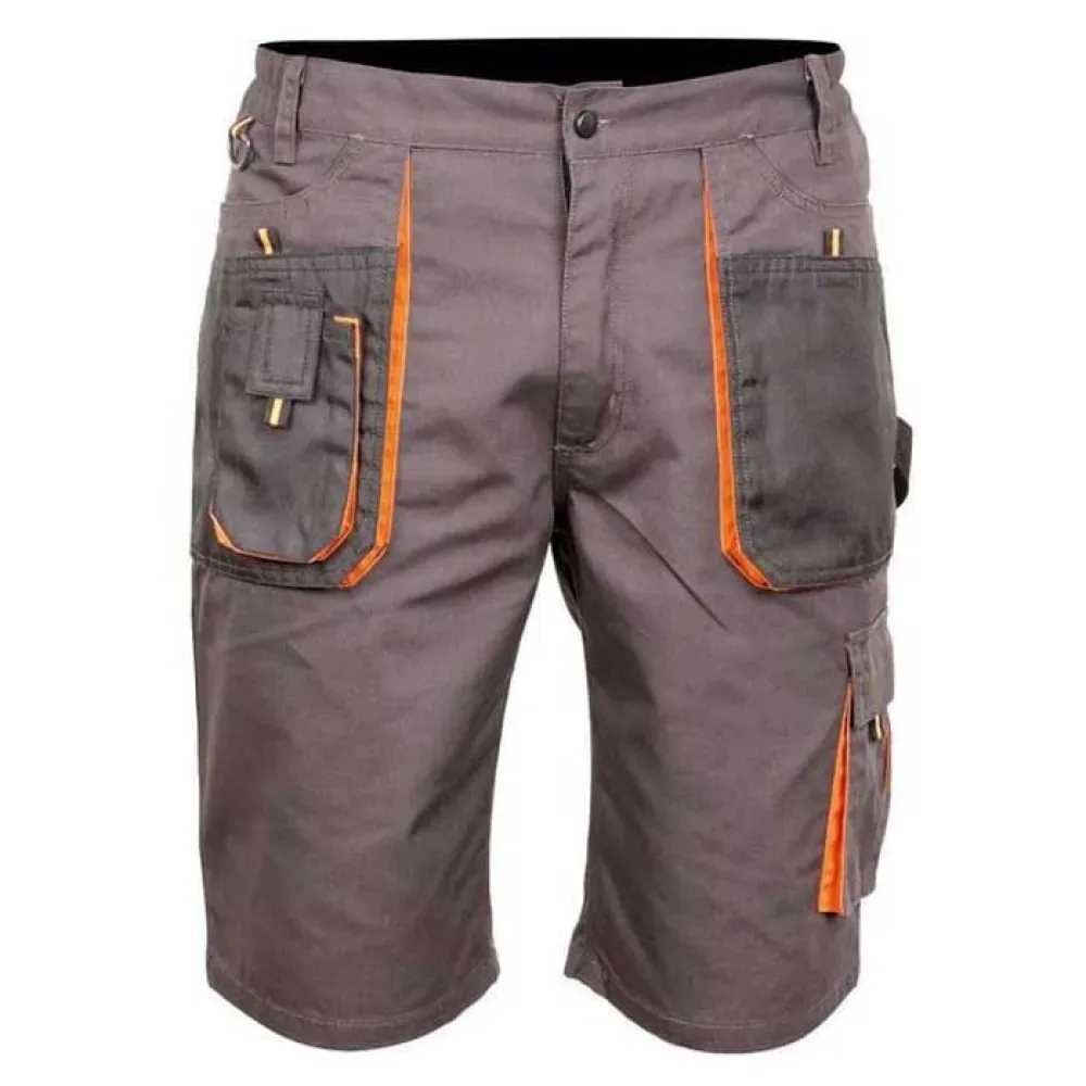 Short Pro Grey / Black / Orange 3XL - Workfit - FashionsVida