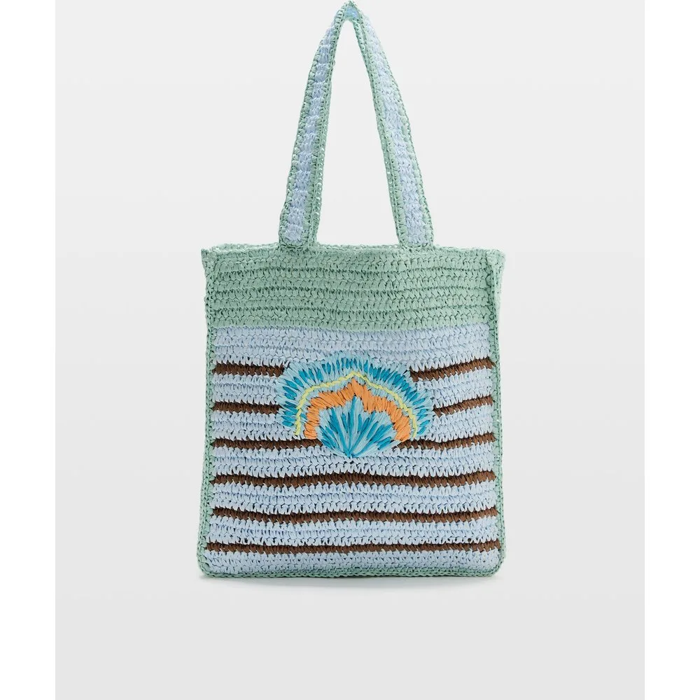 Jo & Mr. Joe - Bolso shopper bordado concha - Jo & Mr. Joe - FashionsVida