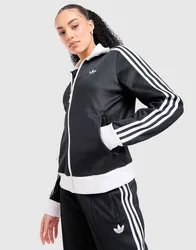 Womens Giacca della Tuta Classic - Nero, nero nero Donna taglia S