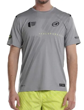 Logro Short Sleeve T-shirt Medium Vigore Gray S - Bullpadel - FashionsVida
