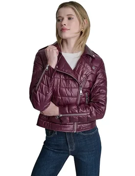 Veste Dw4000333 Metallic Beet M - DKNY - FashionsVida