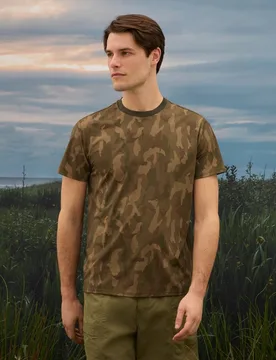 Camiseta técnica de camuflaje de hombre - Verhunt - FashionsVida