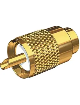Pl259 Connector For Rg8 Bronce One Size unisex - Shakespeare Antennas - FashionsVida