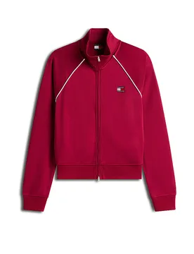 Sweatjacke rouge foncé S - Tommy Jeans - FashionsVida