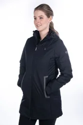 Damen Heizmantel ELEGANT STYLE schwarz L