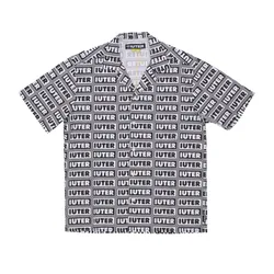Camicia Manica Corta Uomo Panel S/s Shirt White