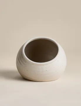 M&S Ceramic Salt Pig Neutral - M&S - FashionsVida