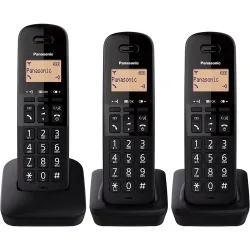 Teléfono DECT inalámbrico KX-TGB613SPB, Trío