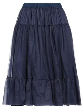 Midi-Rock Damen Nachtblau XL,XS Damen - ACTITUDE by TWINSET - FashionsVida