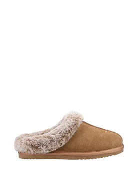 Women's Amara' Slipper in Tan Size: 7 - Tan - Size: 7 - Hush puppies - FashionsVida