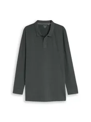 XL plus basic longsleeve polo male