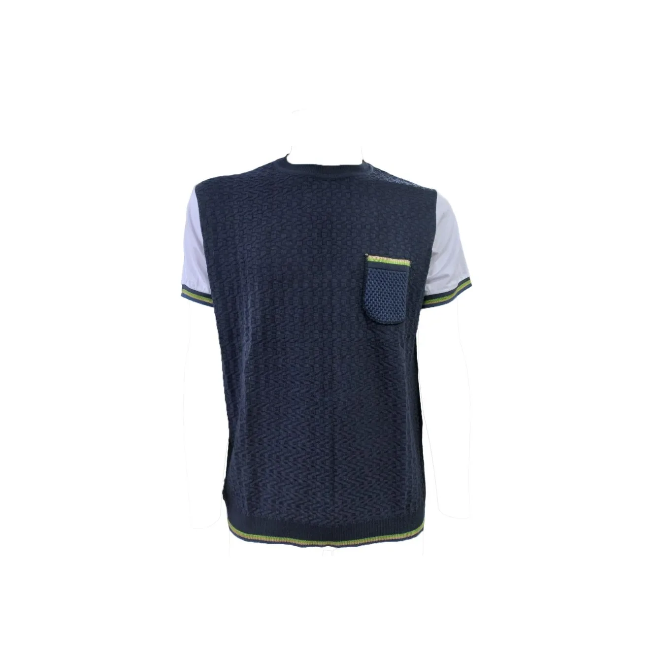 Girocollo Con Taschino Bluette P24PEG - Bob - FashionsVida