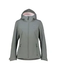 Veste softshell à capuche bordeaux menthe 38