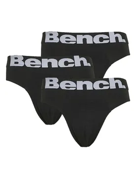 Asner 3 Pack Mens Cotton Breathable Briefs - Bench - FashionsVida