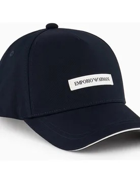 Gorra de hombre en algodón con logo - Emporio Armani - FashionsVida