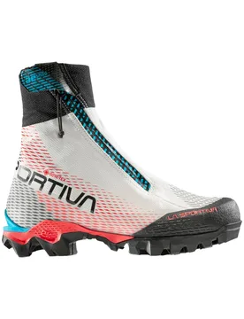 Chaussures d'alpinisme en GORE-TEX® - Aequilibrium Speed GTX W White/Hibiscus - Taille 38,5 - Blanc - La Sportiva - FashionsVida