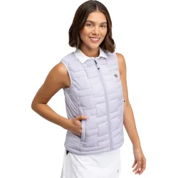 Chaleco golf insulado mujer Royal-W
