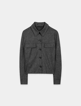 Hemd aus Punto-Milano female - 40 / 40 - FashionsVida