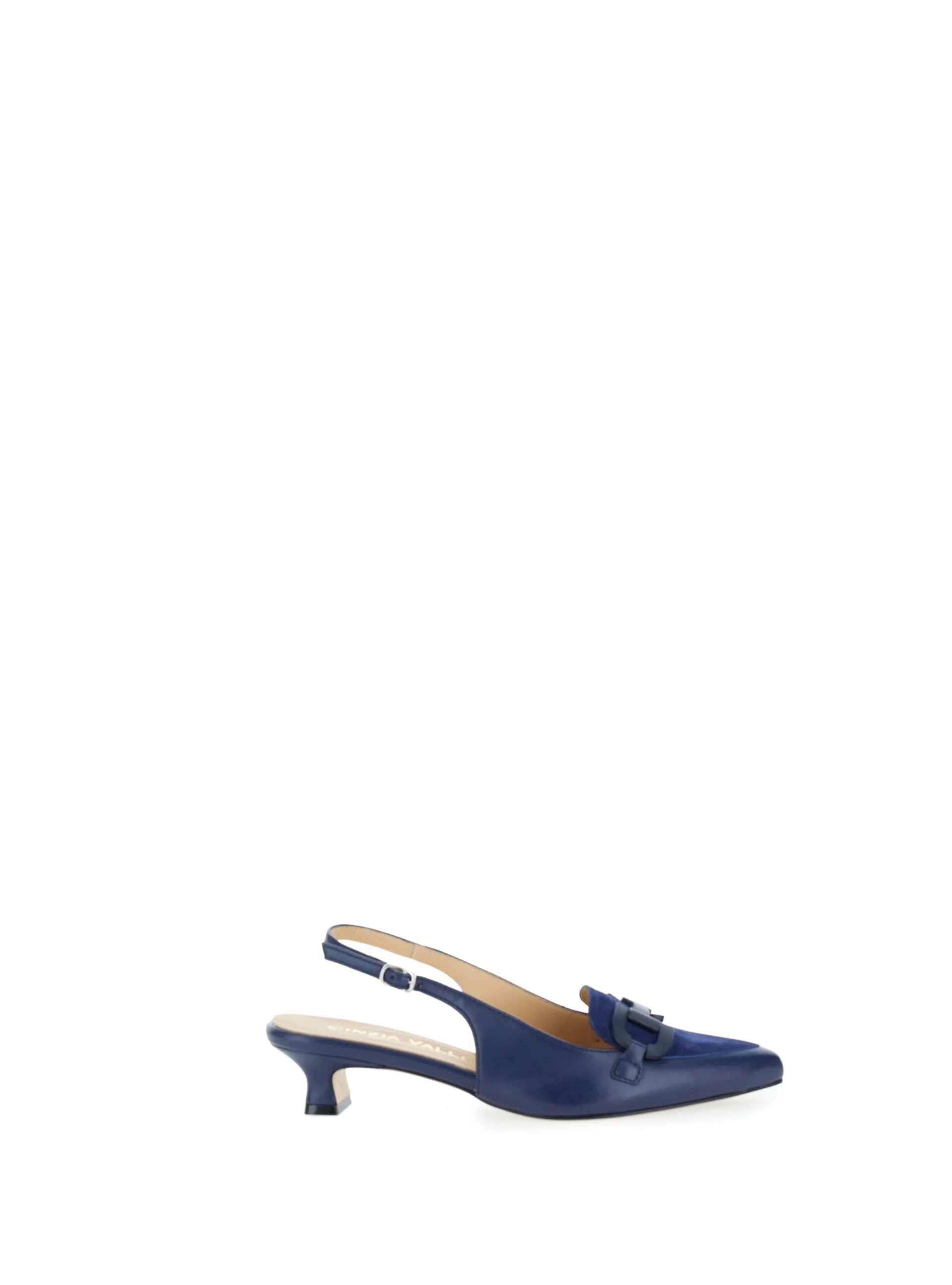 Décolleté slingback BLU NAVY 36 - CINZIA VALLE - FashionsVida