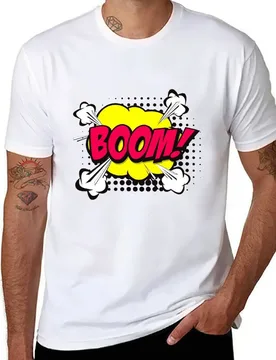 Boom comic T-Shirt cotton t shirts man 100% anime t shirts for man T-Shirt - Aliexpress - FashionsVida