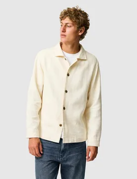 Relaxed Fit Pure Cotton Overshirt Natural male - Rodd & Gunn - FashionsVida