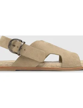 Sandalias de pala de mujer Philo con suela de yute cosida a mano - Castañer - FashionsVida