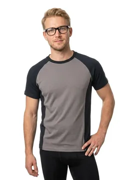 T-shirt à Manches Courtes Unique 50567 Anthracite / Black S - MASCOT - FashionsVida
