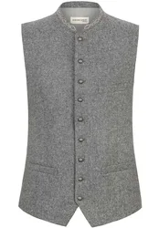 Trachtenweste Devito (granit, Gr. 60) von Classics für Herren, Oberteile, 50% Wolle, 25% Viskose, 25% Polyester