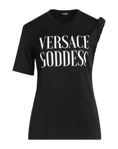 Camiseta Mujer Negro 32,34,36,38 Mujer - Versace - FashionsVida
