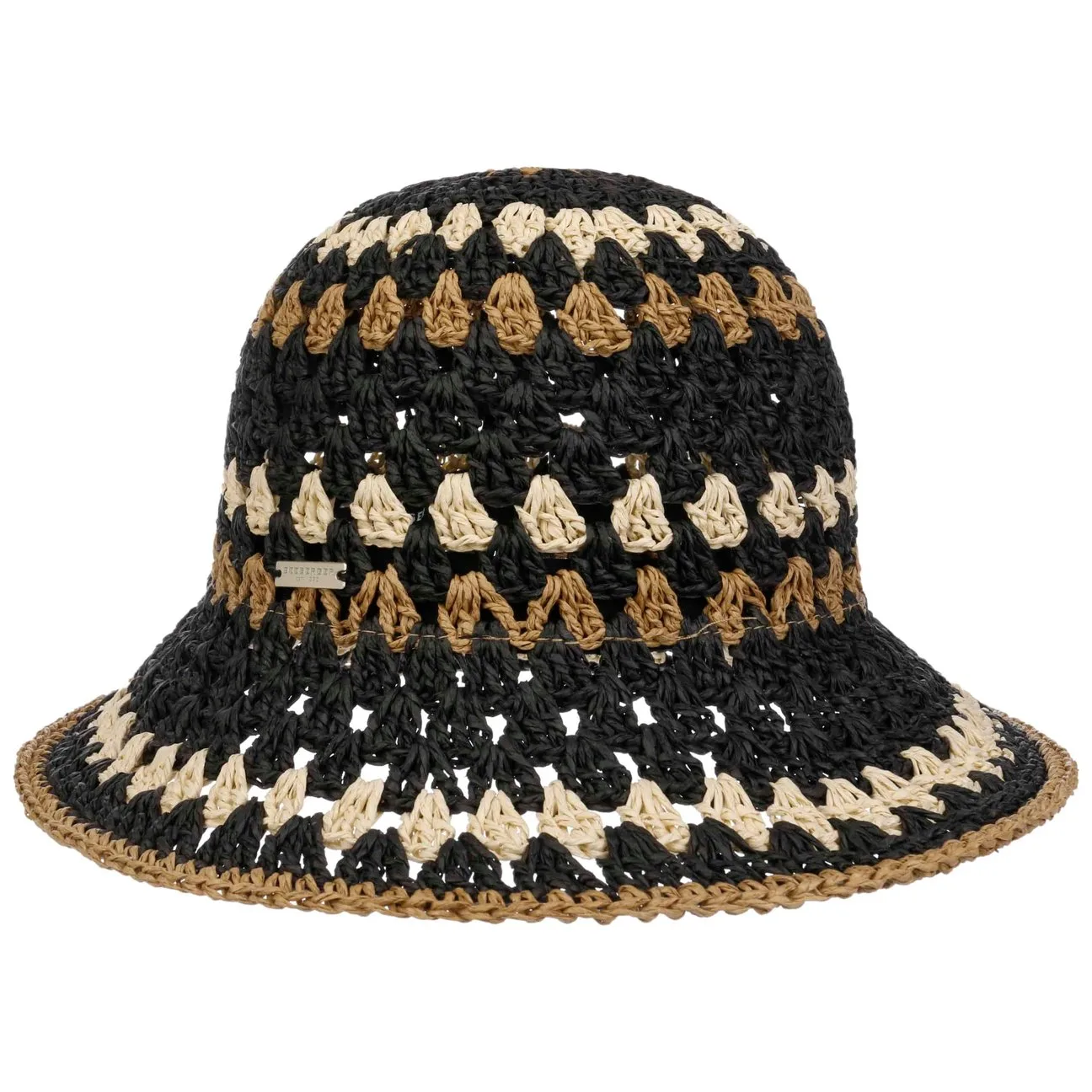 Karola Cloche Straw Hat by - black - Damen - Size: One Size - Seeberger - FashionsVida