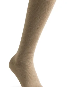 Energising Cotton Socks - Oatmeal - Size: S - Cosyfeet - FashionsVida