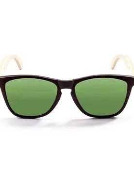 Sea Wood Polarized Sunglasses Brown Dark / Wood Natural / Green One Size Men,Women - Ocean Sunglasses - FashionsVida