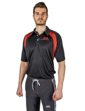 Polo à Manches Courtes Slam Dunk Black S - Mc David - FashionsVida