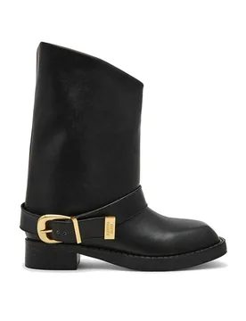 Women's 'Climaxx Ankle Boot Black' Leather Boots in Black Size: 5 - Black - Size: 5 - Steve madden - FashionsVida
